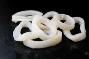 blanched atlantic squid ring